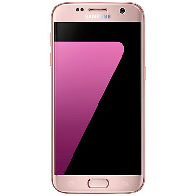 Samsung Galaxy S7 Edge Smartphone, Android, 5.5, 4G LTE, SIM Free, 32GB Rose
